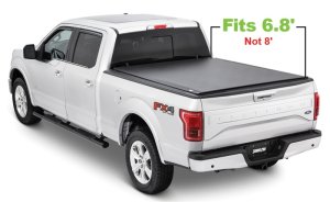 Ford F-250 Tonneau Cover - Tonno Pro - Lo-Roll - Black - `08-`16
